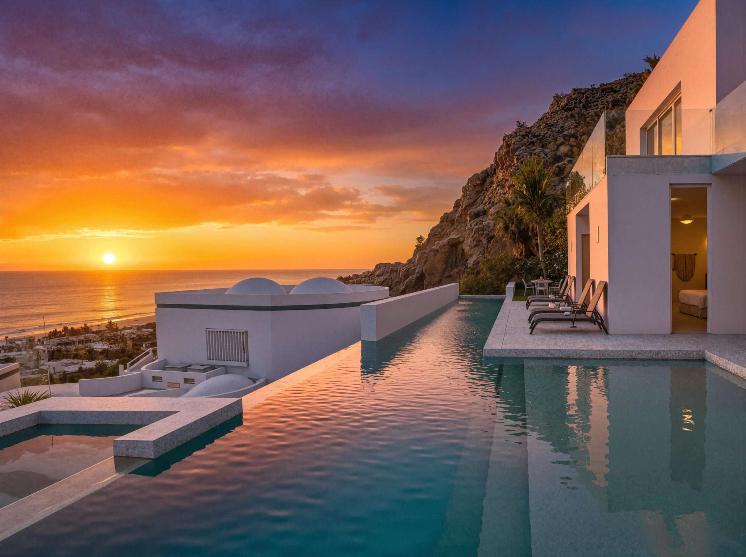 Pedregal Pedregal Csl Imagine living where every moment is framed by the endless blue of the Pacific. Wake to the scent of gardenias and plumeria drifting through lush private gardens. Spend your days beside your 70-foot infinity-edge pool, the water seeming to spill directly into the sea beyond.This is more than a home. It's a sanctuary. Here, sleek architectural lines and cool Italian marble create a gallery-like setting, while a stunning glass elevator lifts you through the heart of the house. From your desk, the ocean for sale