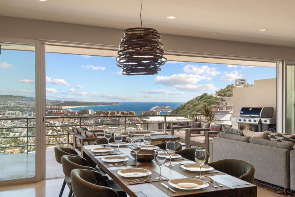 Pedregal Cascadas Experience coastal sophistication in this exceptional 4-bedroom, 3-bath residence within the hillside exclusive community of Pedregal, Cabo San Lucas. Overlooking the marina, this luxurious retreat offers mesmerizing for sale