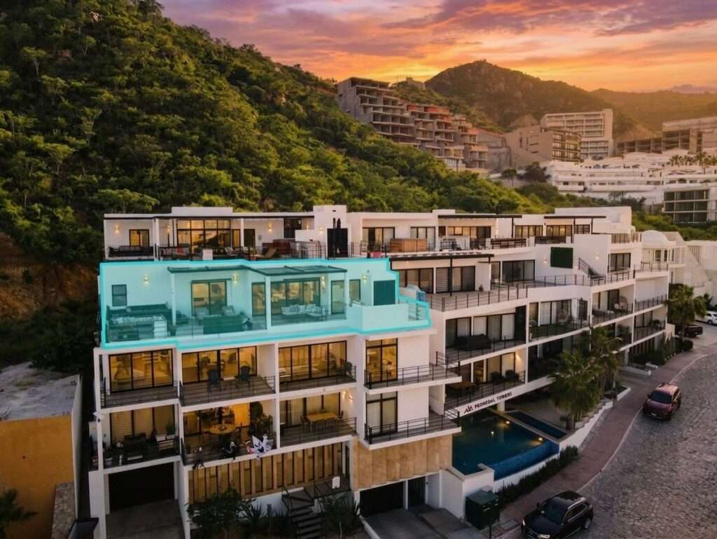 Pedregal Pedregal Towers Live the Cabo lifestyle at its finest in this 4th-floor residence at Pedregal Towers, with panoramic – Pedregal towers 1, Cabo San Lucas, Cabo San Lucas, BS