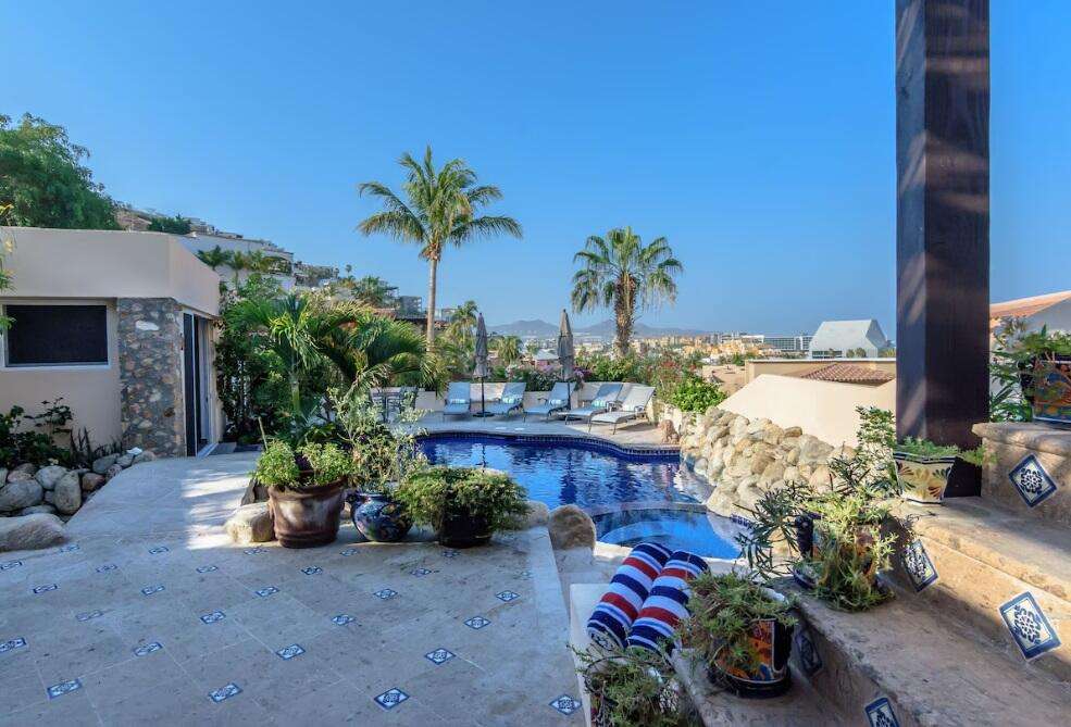 Pedregal Pedregal Csl Discover the perfect blend of comfort, character, and location in this cozy and quaint private home, ideally situated just a short, easy walk from the vibrant heart of downtown Cabo San Lucas. Restaurants, nightlife, shops, and the marina are all within reach—no car required—yet the home maintains a peaceful, residential feel.Thoughtfully designed and well maintained, this property offers an inviting atmosphere that appeals equally to full-time residents, vacationers, and investors alike. With low HOA fees and an excellent location, ownership is both convenient and cost-effective.The home also shines as an income-producing property, boasting a proven rental history and consistent demand thanks to its walkability and charm. Whether you're seeking a personal Cabo getaway, a full-time residence, or a turnkey rental investment, this property checks all the boxes.A rare opportunity to own a private home near downtown Cabo with lifestyle appeal and investment upside. – Cam. Del Cerro, Cabo San Lucas, BS
