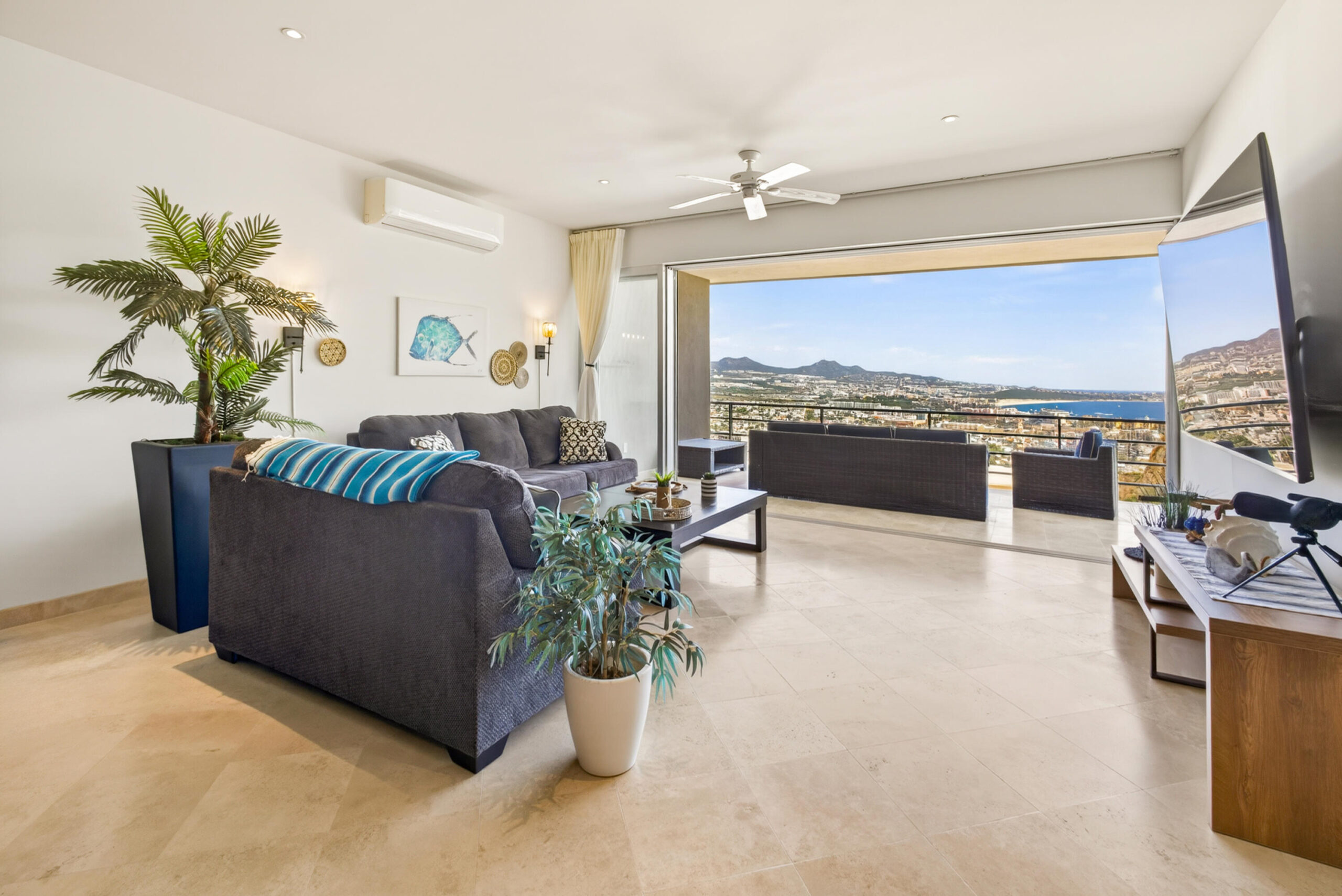 Pedregal Cascadas Turnkey 2-bedroom, 2-bath condominium with stunning Medano bay – Camino de la Pedrera, Cabo San Lucas, BS